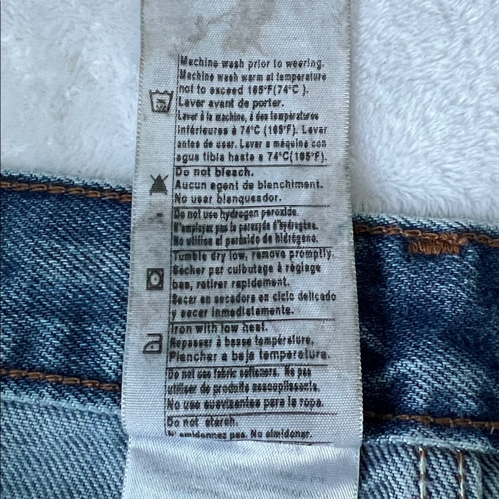 Carhartt Men's Flame Resistant Light Blue Jeans - 48x30 - Picture 6 of 14